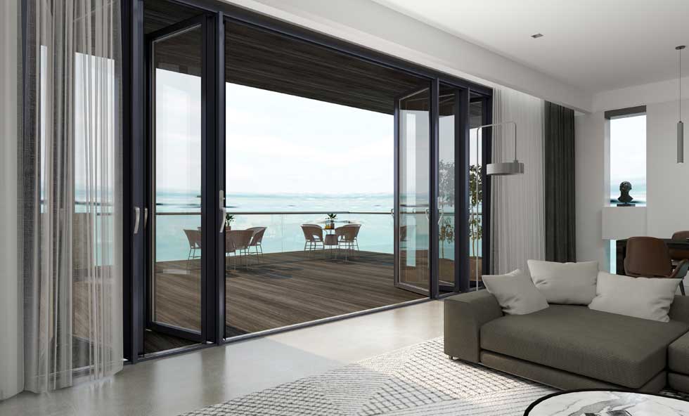 Powder Coated Aluminium Doors